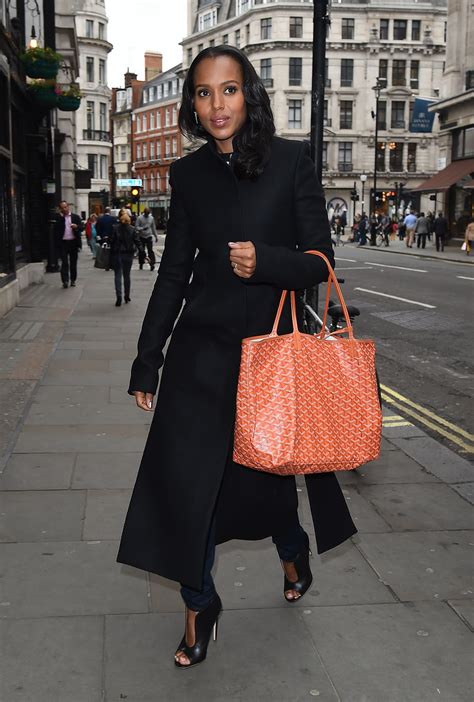 celebrities carrying goyard bags|who wears goyard bags.